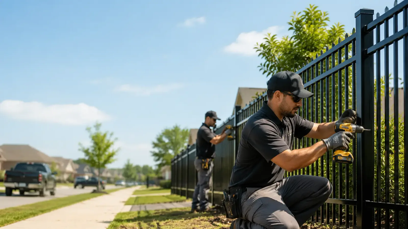 Metal Fence Installation in Freedom, OK